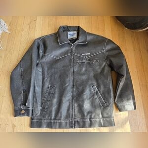 Aelfric Eden Faux Leather Jacket Washable Size Small